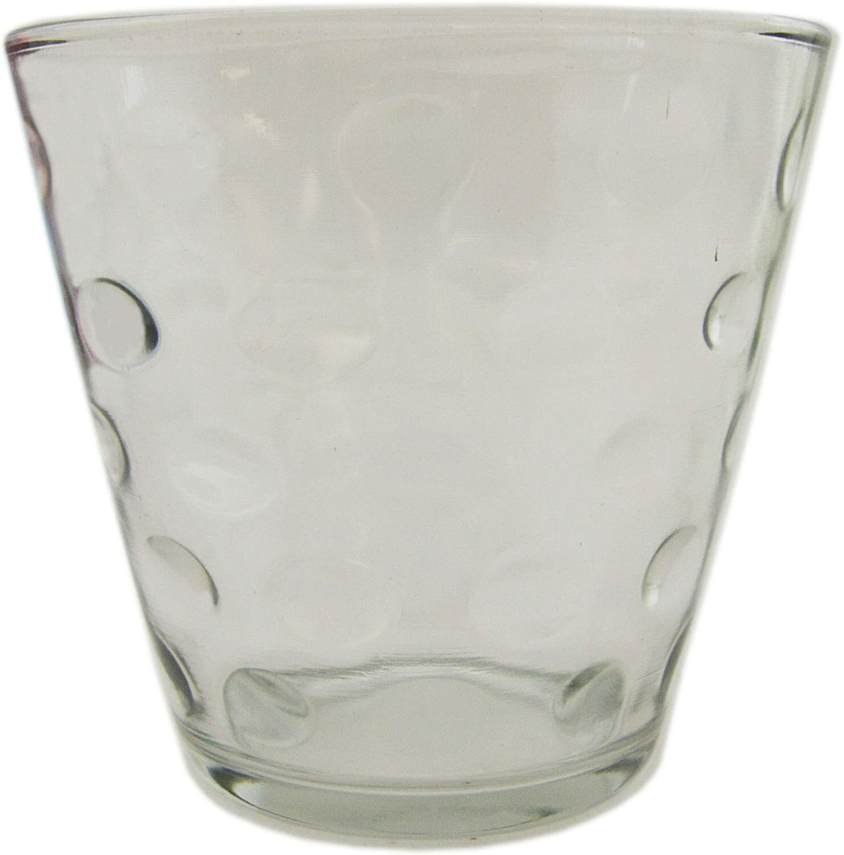 4 Pack of Colorful Whiskey Glasses - Glass Cups for Water, Wine, Beer, Iced Tea