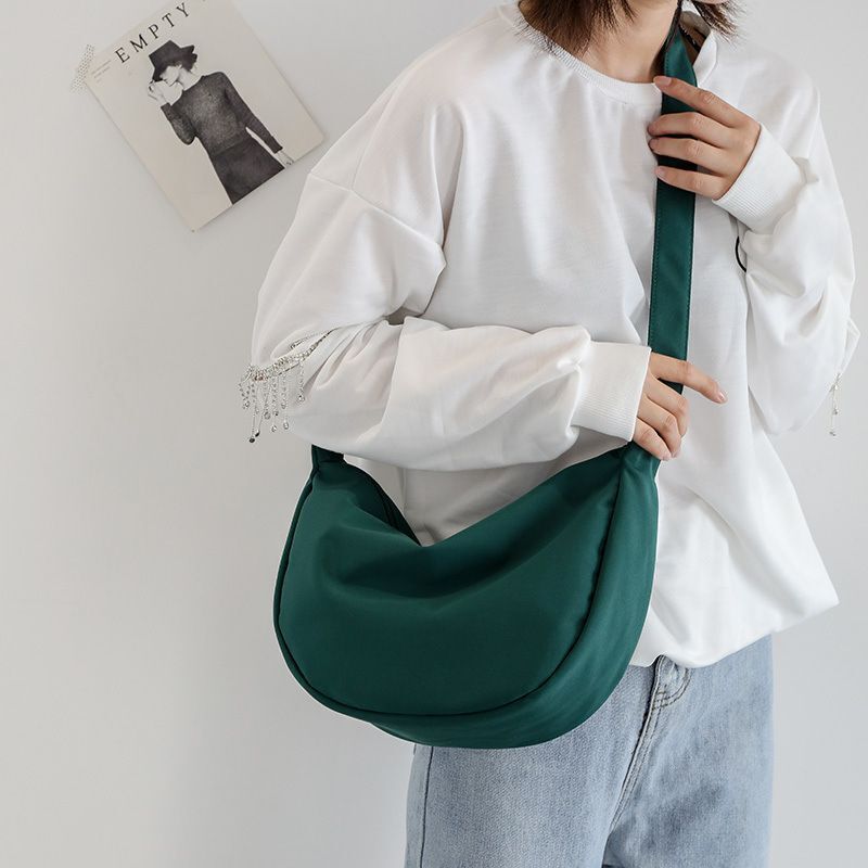 Nylon Cloth Messenger Bag Fashion Dumpling Shoulder Bags Student Crossbody Purse