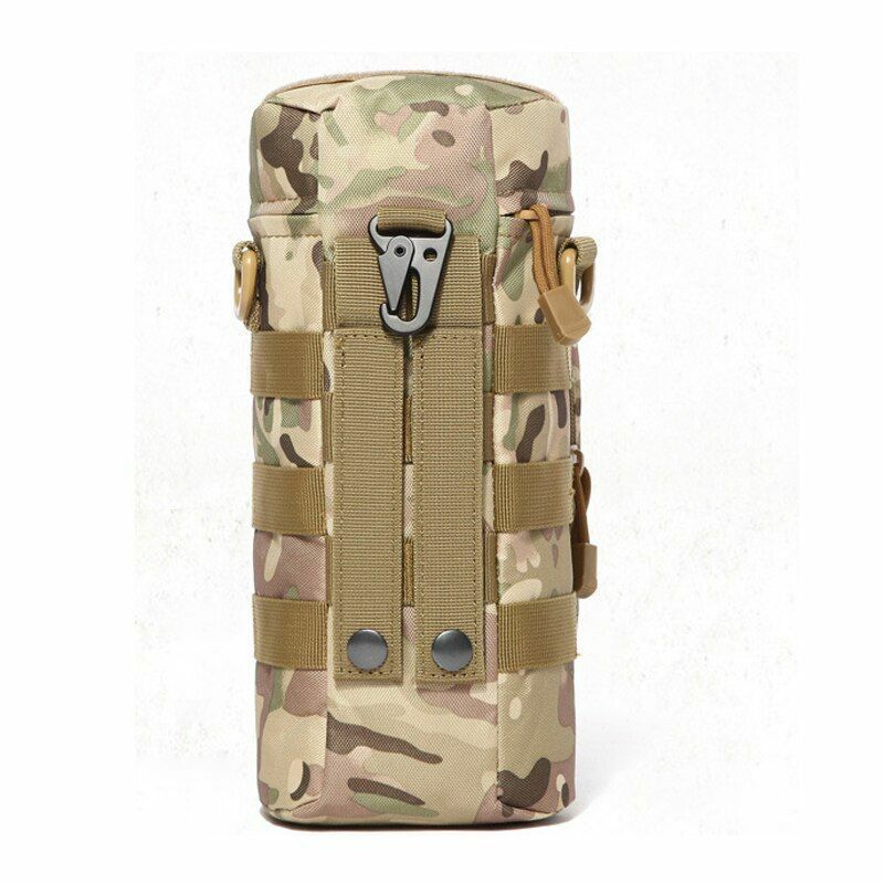 Outdoors Water Bottle Bag Tactical Climbing Camping Hiking Hunting Pouch 27*10cm