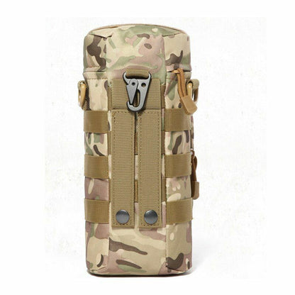 Outdoors Water Bottle Bag Tactical Climbing Camping Hiking Hunting Pouch 27*10cm