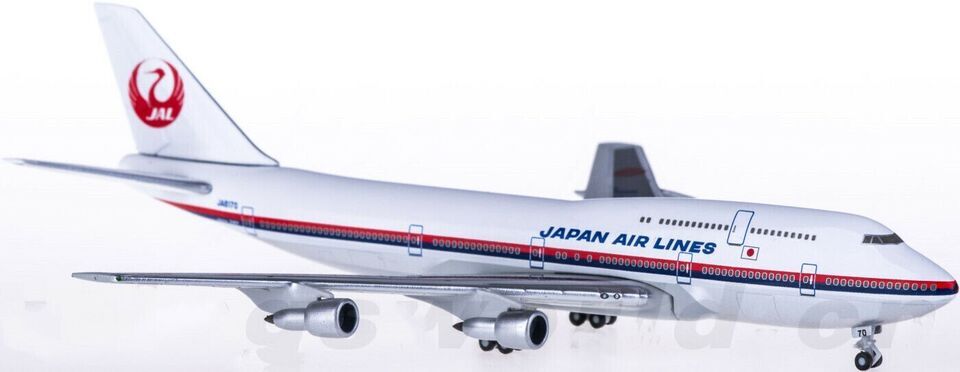 1:500 Hogan JAPAN AIRLINES BOEING 747-400 Passenger Aircraft Diecast Plane Model