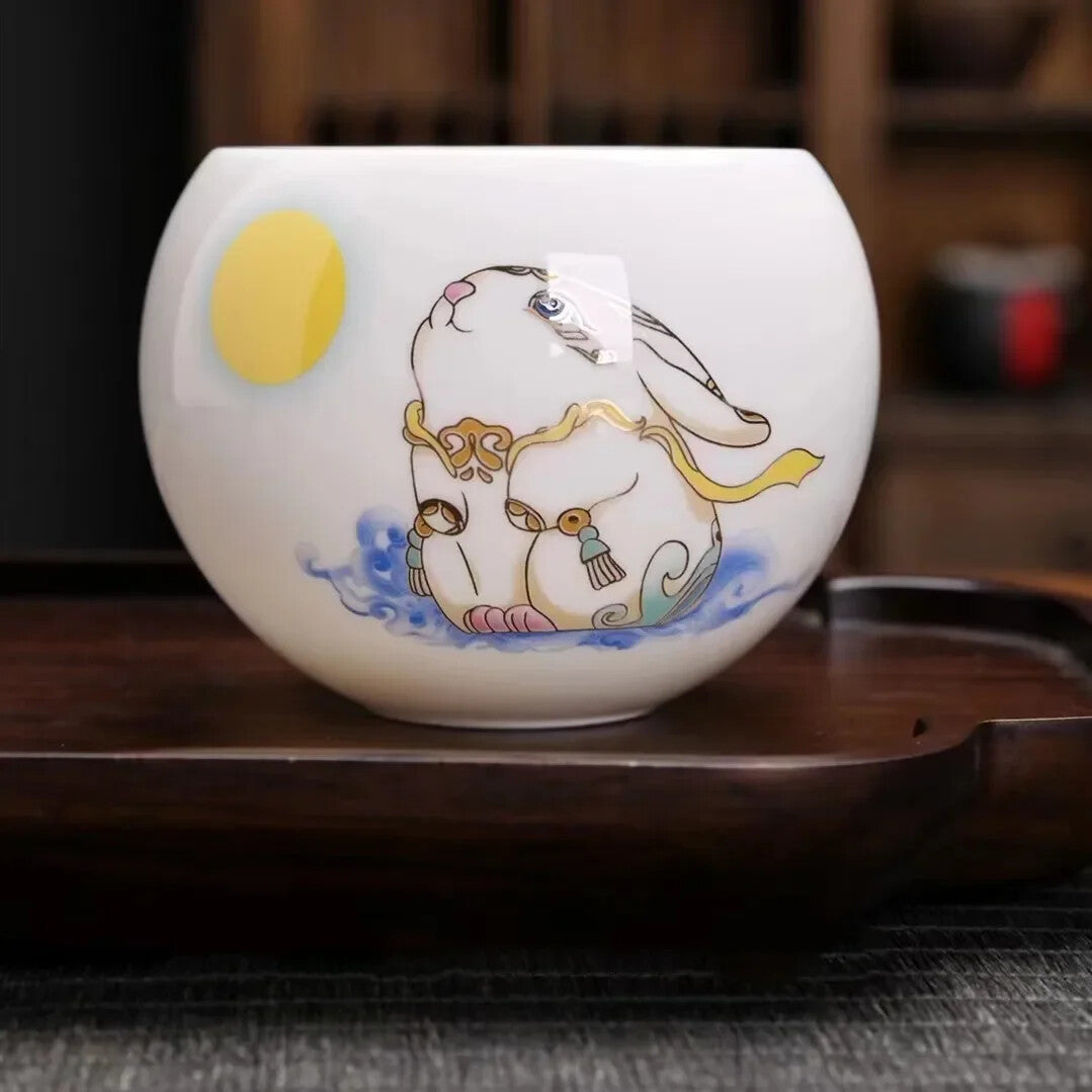 150ml Retro Handmade Tea Set Ceramic Teacup Accessories Porcelain Master Cup