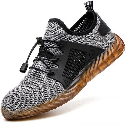Work Shoes Men Women Steel Toe Cap Shoes Puncture-Proof Boots Sneakers