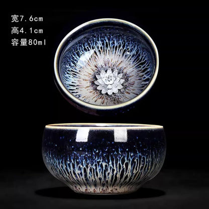 80ml Tea Cup Construction Master Cup Handmade Tea Set Kung Fu Tea Cup
