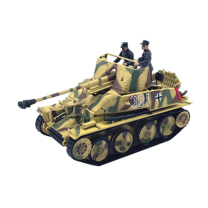 1:72 Scale 9cm WWII German Sd. Kfz. 139 Marder III Tank Finished Model Toy Gift