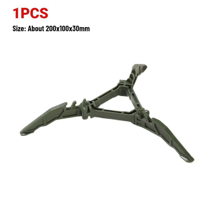 Outdoor Foldable Gas Tank Bracket Gas Canister Stand Camping Stove Tool Bottle