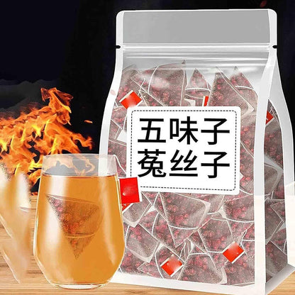 Five Flavors Goji Berry Tea Men Essential Wolfberry Schisandra Dodder Energy Tea