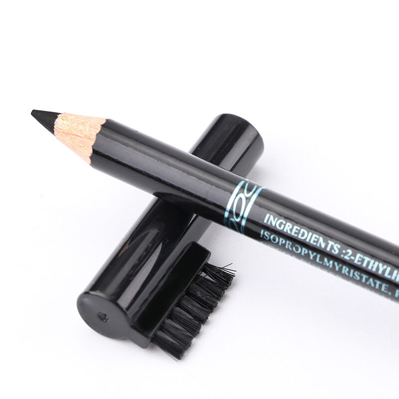 MENOW Makeup Eyebrow Pencil with Eyebrow Comb Waterproof Eye Cosmetic Sticker
