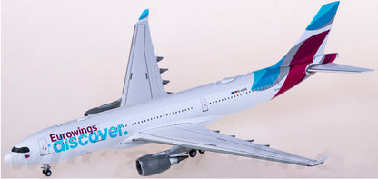 1:400 BT400 Eurowings Airbus A330-200 Passenger Airplane Diecast Model