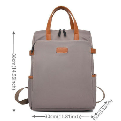 Fashion Backpack Oxford School Shoulder Traveling Bag 30*13*38 CM Zipper Oxford