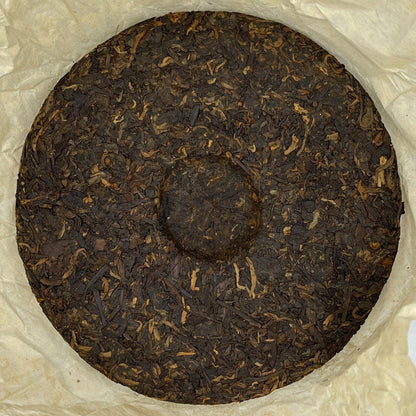 普洱茶,2005,ç§« éè1⁄2é¤ Banchang Golden Bud Cake,357g,烹饪-