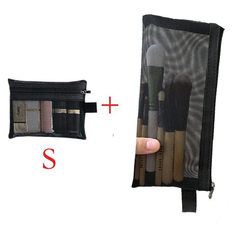 Mesh Cosmetic Bag Portable Lipstick Bag Makeup Bag Makeup Pouch Toiletry Purse