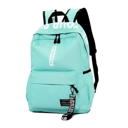 Teenagers School Backpack Girl Men Women Shoulder Bag