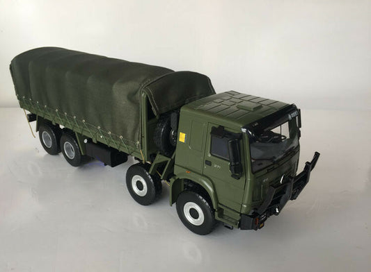 for HOWO 8 * 8 military truck 1/24 DIECAST MODEL FINISHED CAR TRUCK