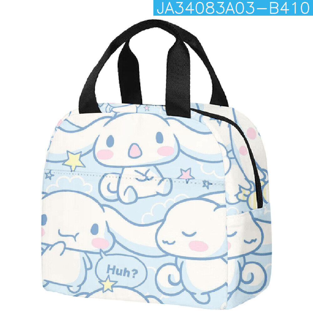 Cinnamoroll Insulated Lunch Bag Handbag Thermal Leakproof Insulated Lunch Box