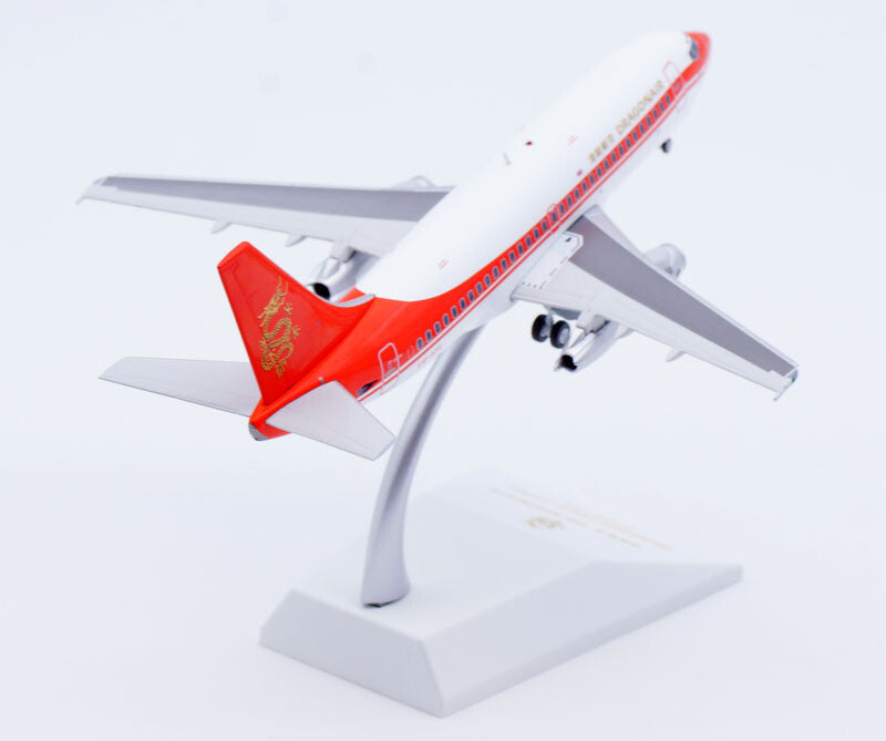 1:200 JC Wings DRAGONAIR BOEING B737-200 Passenger Plane Diecast Aircraft Model