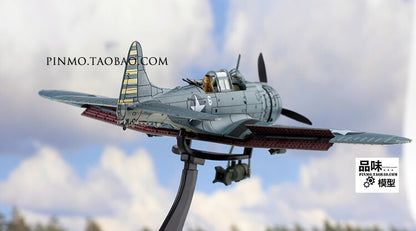 1/72 WWII US SBD Dreadnought Dive Bomber Model Midway Battle