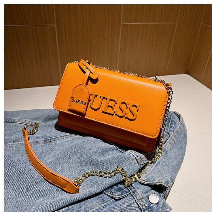 Womens Luxury Designer Leather Guess* Shoulder Messenger Crossbody Handbags Bags