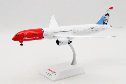 1:200 32CM JC WINGS Norwegian BOEING 787-9 Passenger Airplane Diecast Model