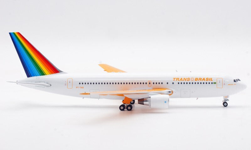 1:200 InFlight TRANS BRASIL BOEING 767-200 Passenger Airplane Diecast Model