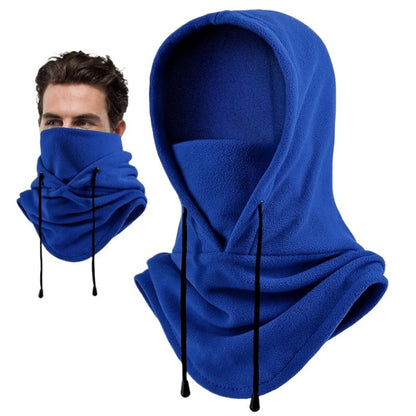Plush ski mask, warm mask cap, scarf, fishing travel cycling cap - USA