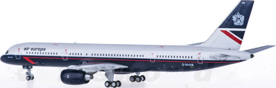 1:400 NG Model Air Europa BOEING 757-200 Passenger Aircraft Diecast Plane Model