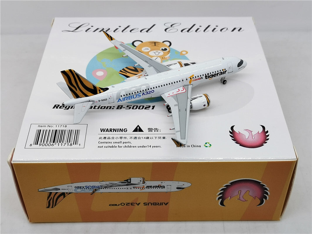 1:400 Phoenix tigerair AIRBUS A320neo Airplane Diecast Aircraft Plane Model
