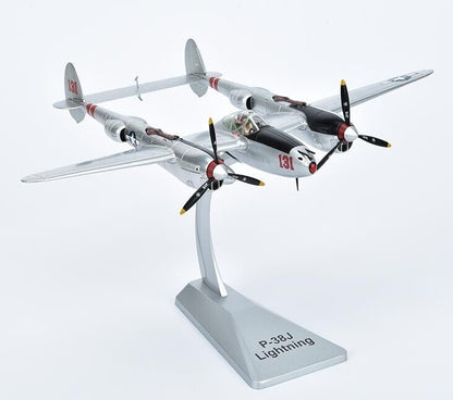 1:48 AF1 Lockheed Martin P-38J LIGHTNING USAF WWII Fighter Diecast Plane Model