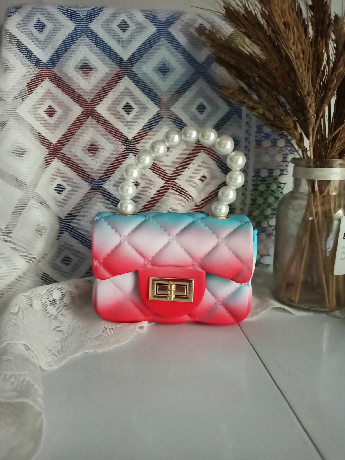 Women Mini Handbags Candy Color Jelly Crossbody Bags Girls Small Coin Pouch Baby