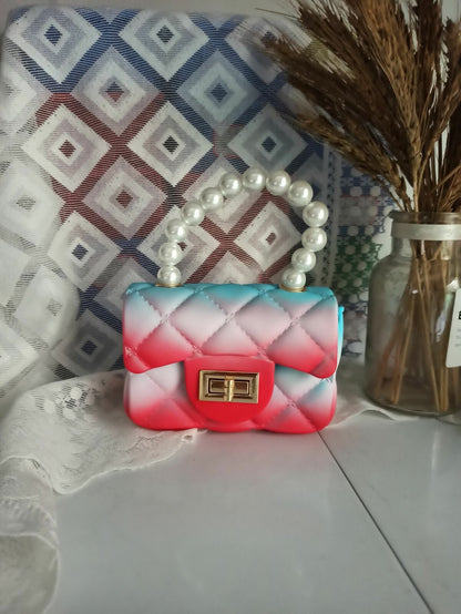 Women Mini Handbags Candy Color Jelly Crossbody Bags Girls Small Coin Pouch Baby