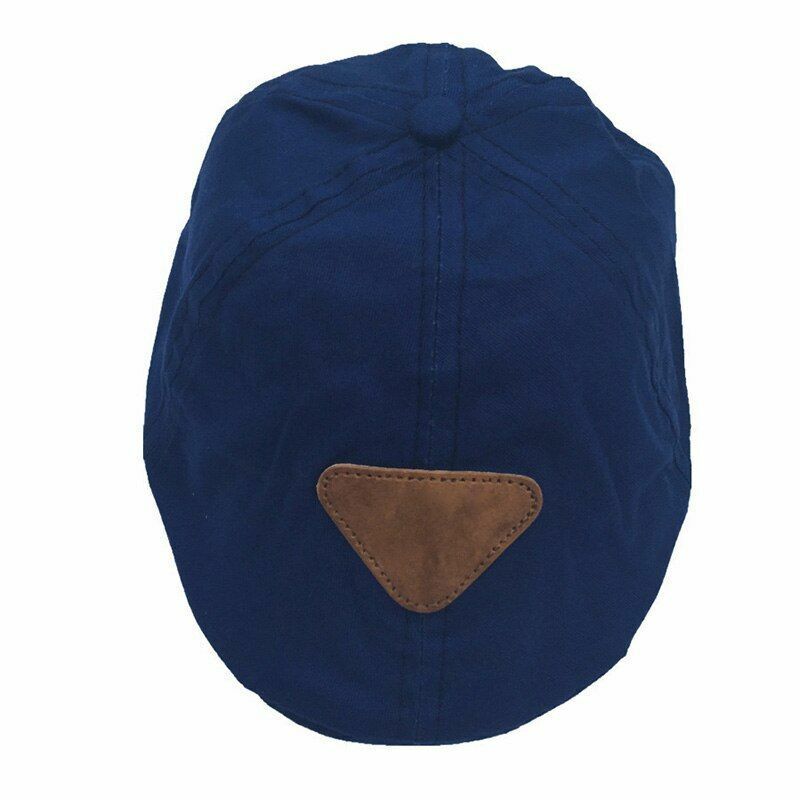 Baby Hat Spring Cotton Handsome Striped/Solid Boy Cap Beret Kids Sun Accessories