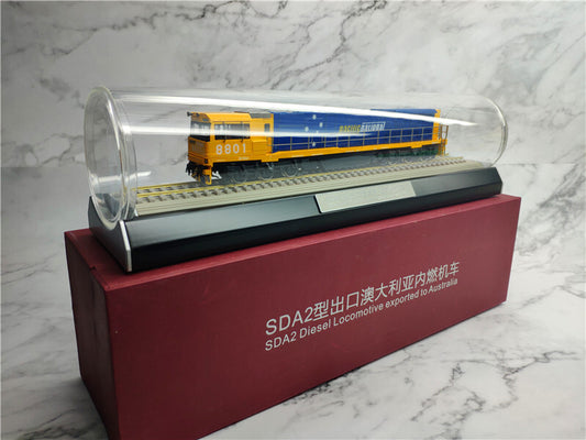1:87 34CM SDA2 Diesel Locomotive Exported to Australia Train Diecast Model