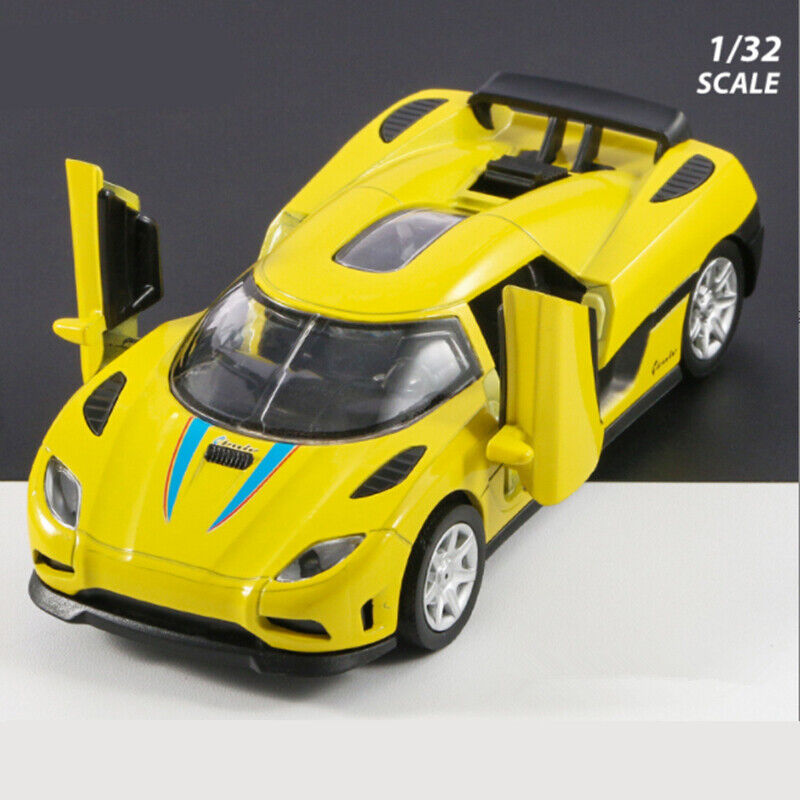 1:32 Koenigsegg CCR Diecast Model Car Collection Toy Vehicle Sports Gift Kids
