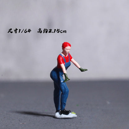 1/64 Figure Model Garage Workshops Scene Display Props Model Accessories