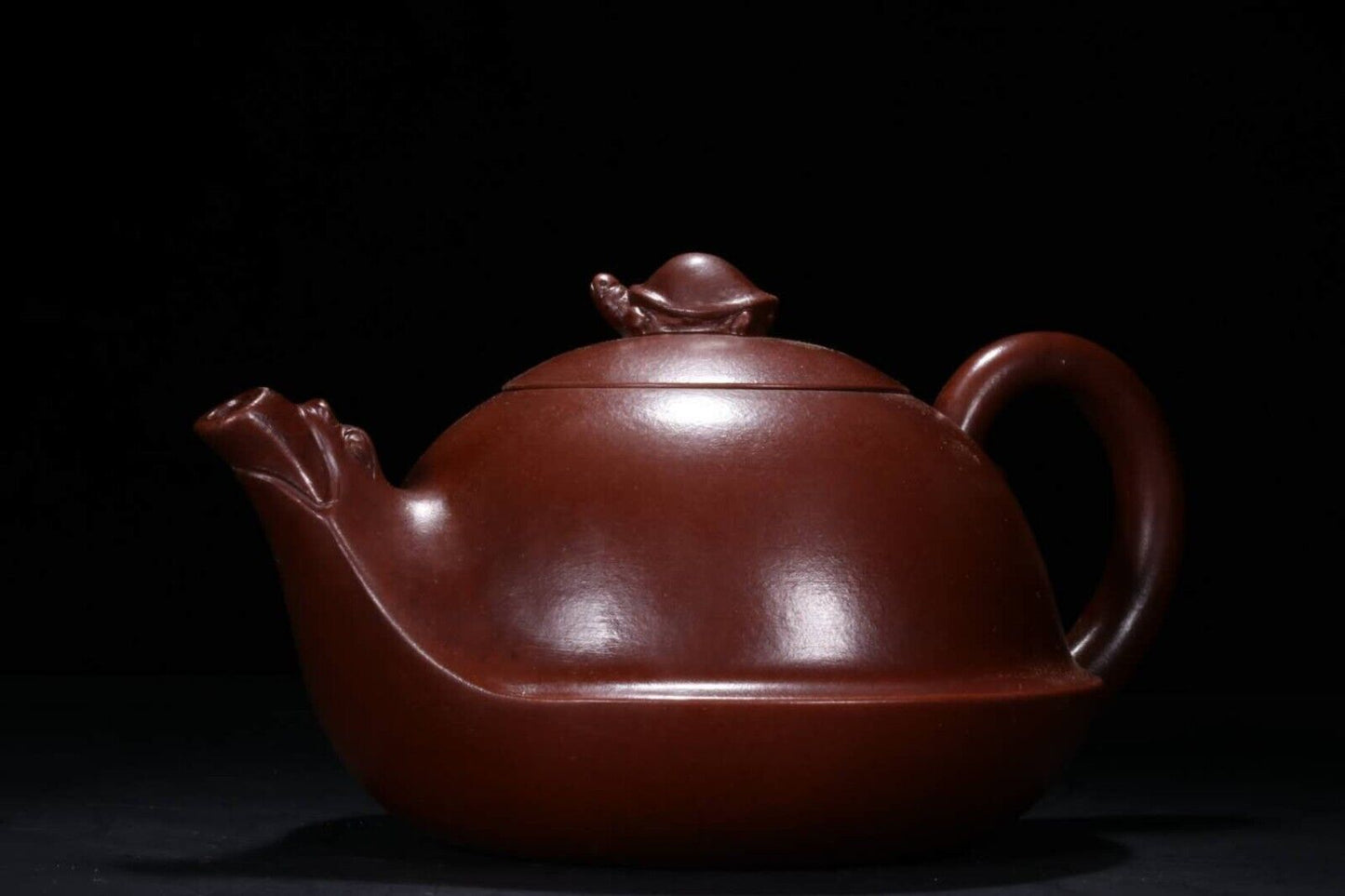 Chinese Yixing Zisha Clay Handmade Exquisite Teapot 品名:紫砂福寿龙龟壶