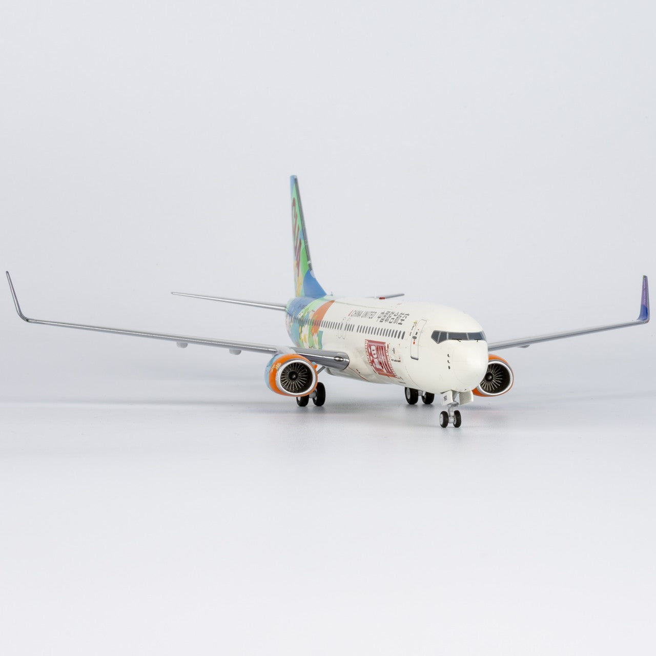 1:200 NGmodels China United Airlines Boeing 737-800 Airplane Diecast Plane Model