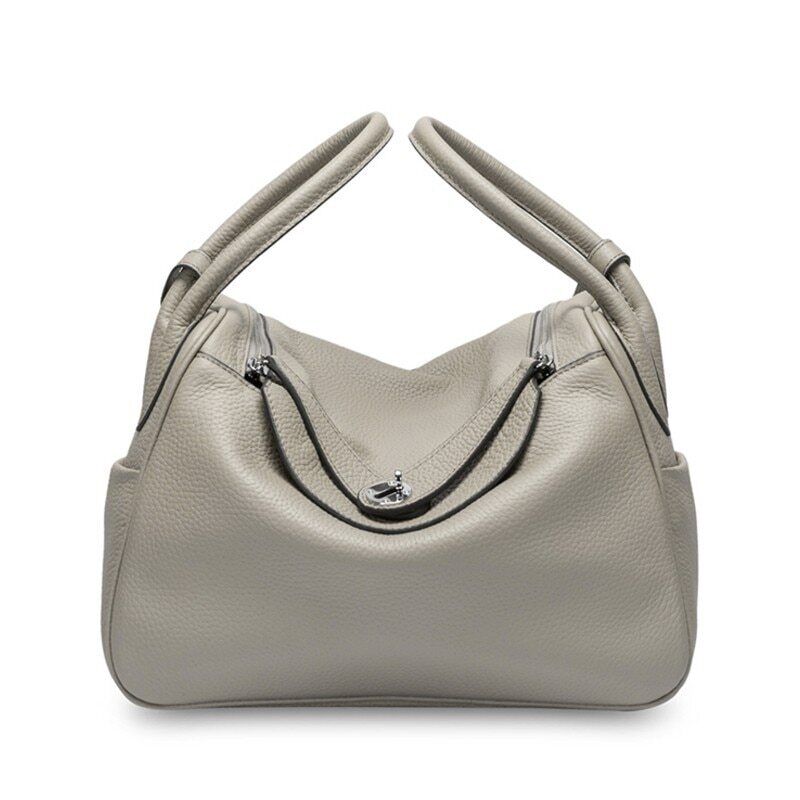 100% Cow Leather Lady Bag Shoulder Bag Handbags Women Genuine Leather Bag