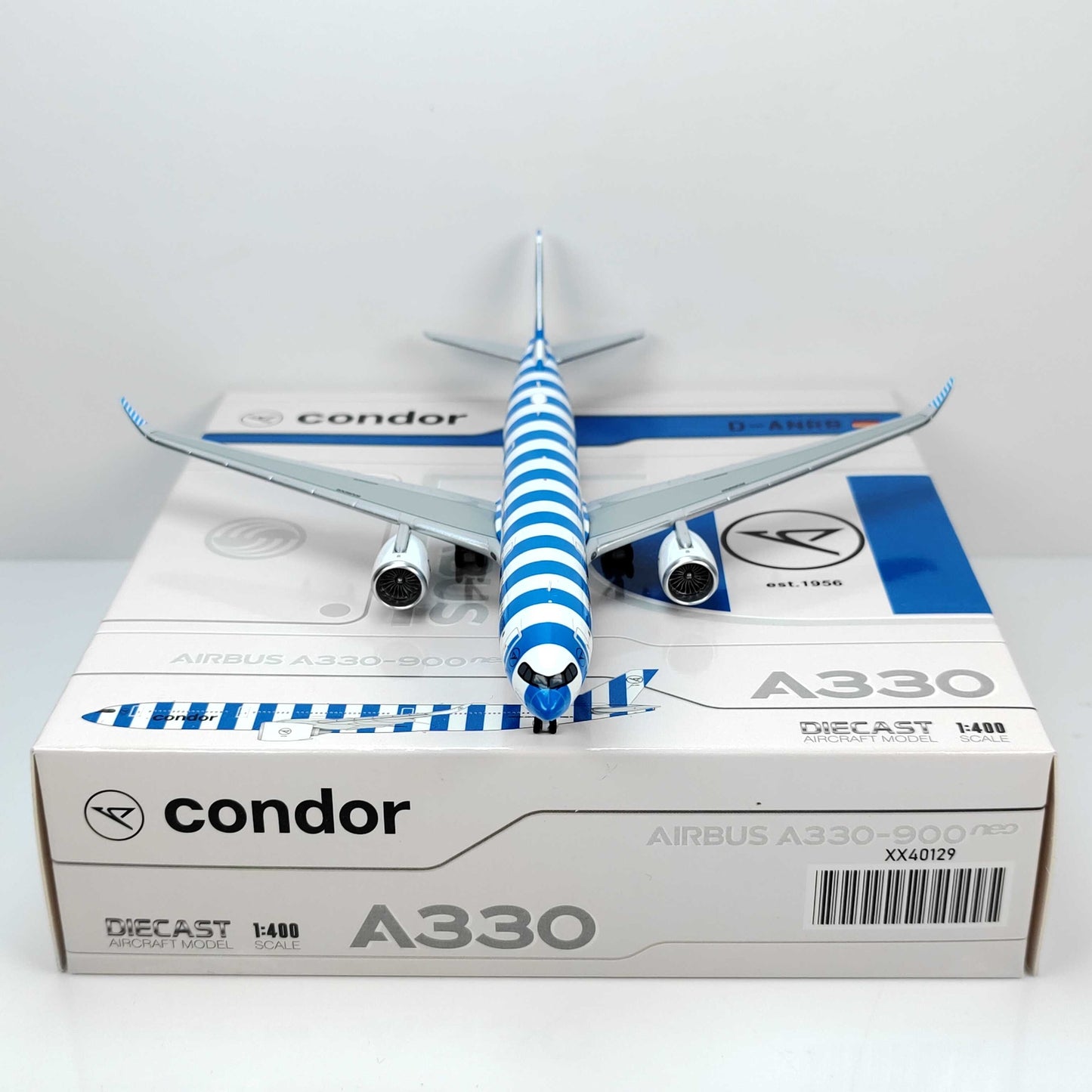 1:400 JC Wings CONDOR AIRBUS A330-900neo Passenger Airplane Diecast Model