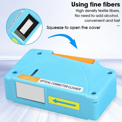Fiber End Face Cleaning Box Fiber Wiping Tool Pigtail Cleaner Cassette Cleaner