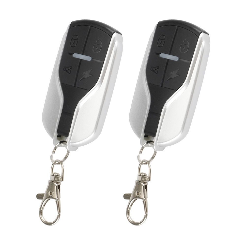 Electric Scooter Device Alarm One-Button Starter Vehicle Remote Controller Black