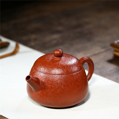 China Yixing Zisha Pottery Handmade Tea Pot Zhu Clay 9 Infuser Holes Teapot