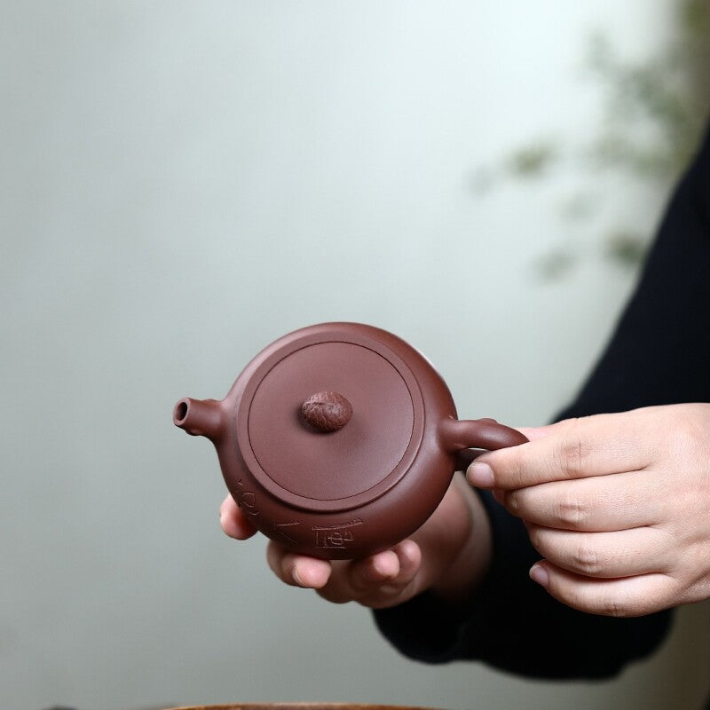 Handmade Tea Pot China Original Ore Real Yixing Zisha Dicaoqing Clay Marked Pots