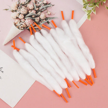 10pcs/bag Cotton stripe Easy use Cotton Orgnic Cotton for Rebuildable DIY