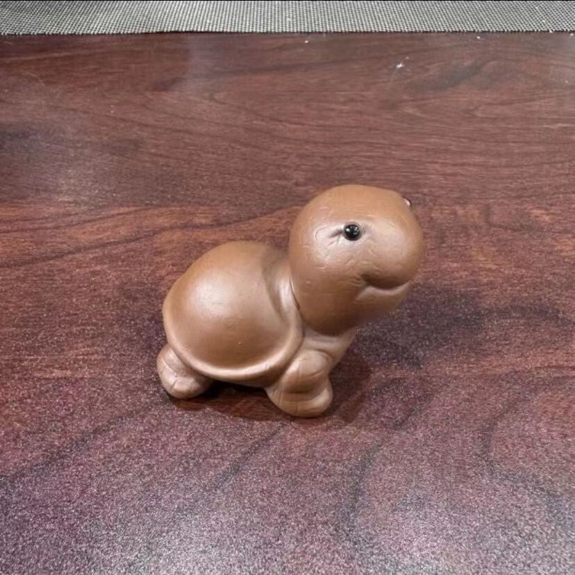 Chinese Yixing Zisha Pottery Tea Pet :baby Tortoise