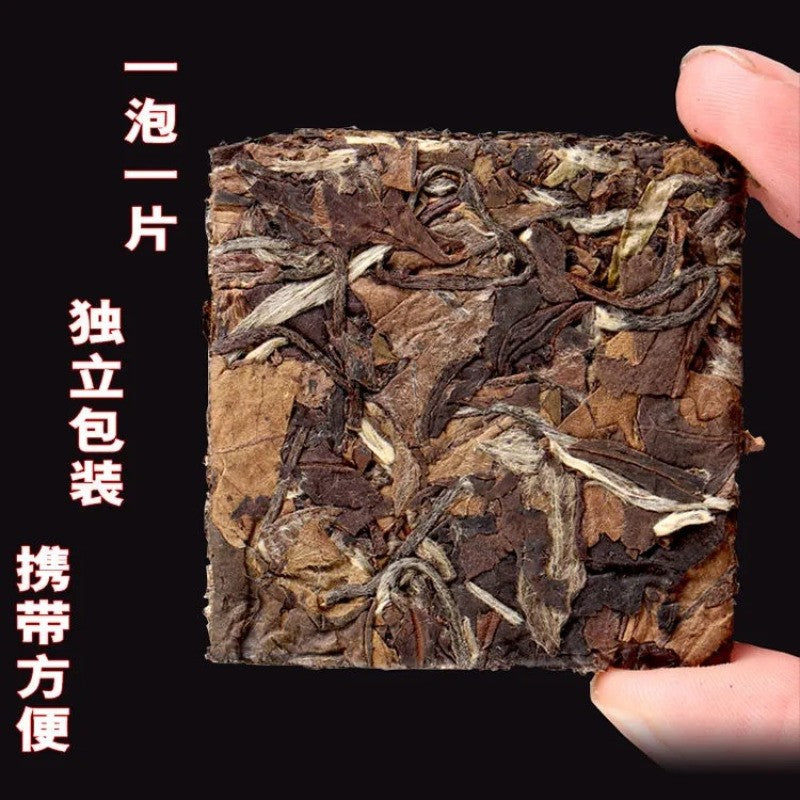 10pcs Fuding White Tea 2016 Shoumei Old White Tea Cake Small Square Tea Cake