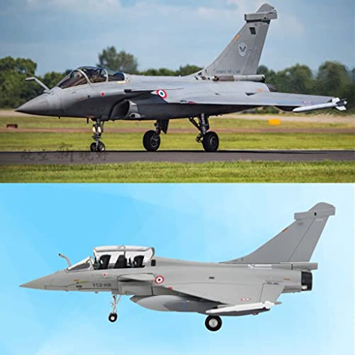 1:72 Rafale Metal Fighter Attack Plane Model French air Force Airplane Mode