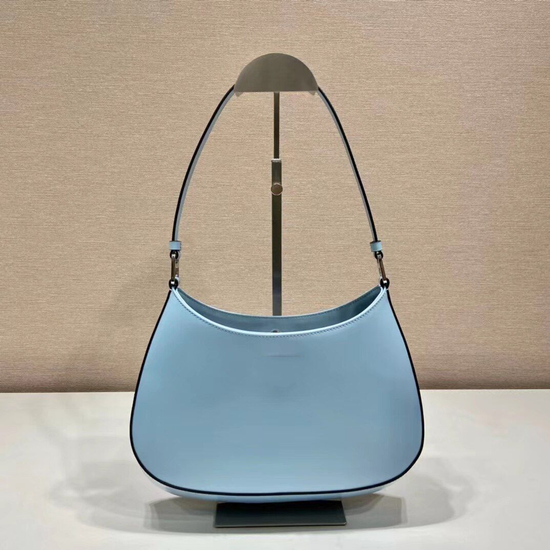 Underarm Bag Classic Style Vintage Shoulder Purse Genuine Leather Polyester Bags