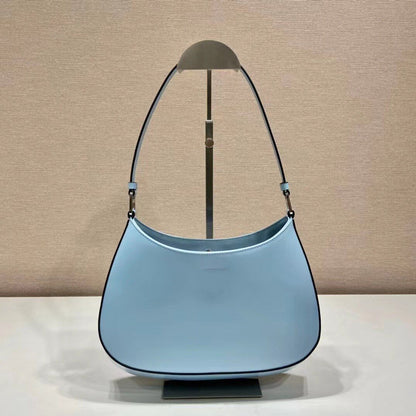 Underarm Bag Classic Style Vintage Shoulder Purse Genuine Leather Polyester Bags