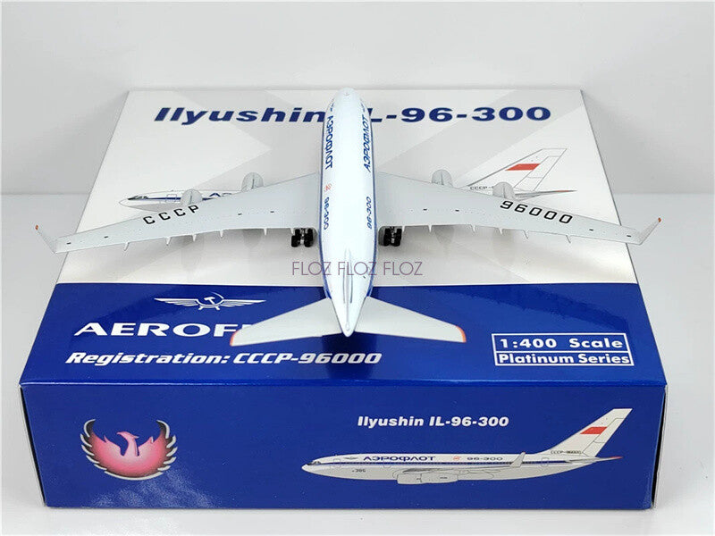 Phoenix AEROFLOT for llyushin IL-96-300 CCCP-96000 1:400 plane Pre-built Model