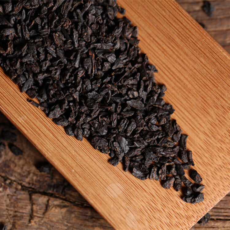 500g Glutinous Rice Fragrance Crushed Silver Tea Fossil Yunnan Pu'er Ripe Tea